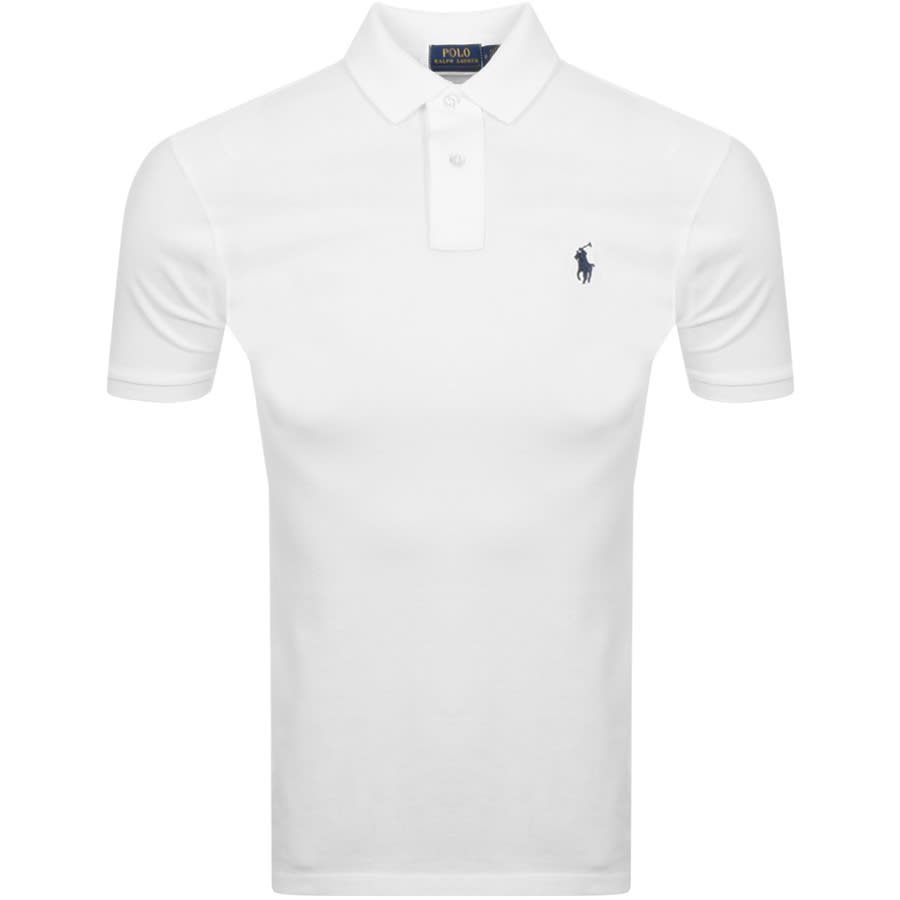 Alternative Image for ProductRalph Lauren Slim Fit Polo T Shirt White1
